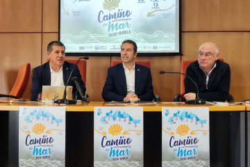 Presentación de la V edición de la campaña 'Camiño Gastronómico do Mar' en Burela.