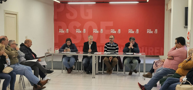 Ratificada los delegados al Congreso del PSOE por Ourense, encabezados por Villarino, Marga Martín y Eladio Santos