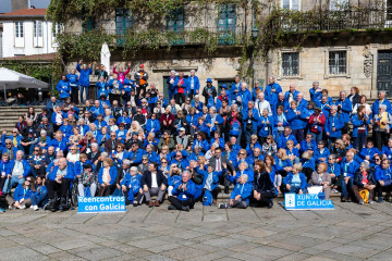 Cerca de 200 gallegos residentes en el exterior participan en el programa 'Reencontros con Galicia'