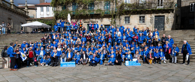 Cerca de 200 gallegos residentes en el exterior participan en el programa 'Reencontros con Galicia'