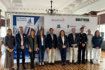 Presentación de la la tercera edición de la Regata Inclusiva 'Vigo a Vela'