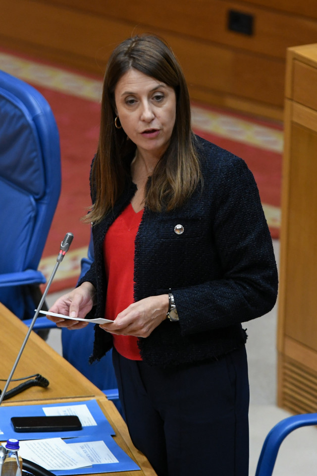 Fotos Xunta / Medio Rural / A Conselleira Do Medio Rural, María José Gómez, Responde No Pleno