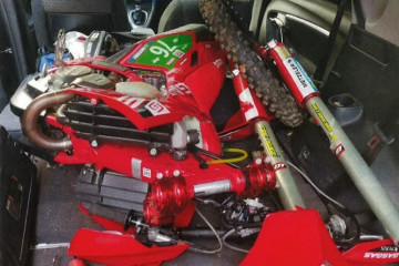 Motocicletas robadas en una competición de Enduro celebrada en Pontevedra