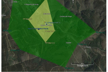 Sondeo de captación de Augas do Paraño de agua mineral