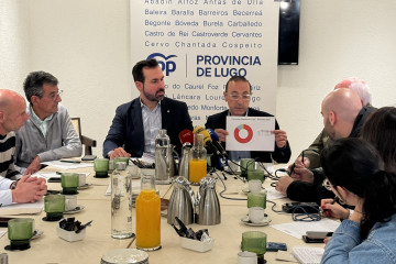 Dirigentes populares presentan medidas que piden incluir en los presupuestos provinciales de Lugo.