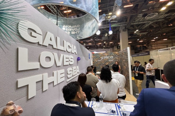 Stand de Galicia en el Salón Internacional de la Alimentación (SIAL) de París