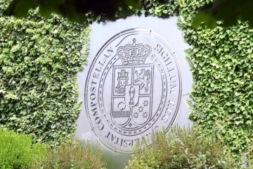 Escudo de la Universidade de Santiago de Compostela (USC).