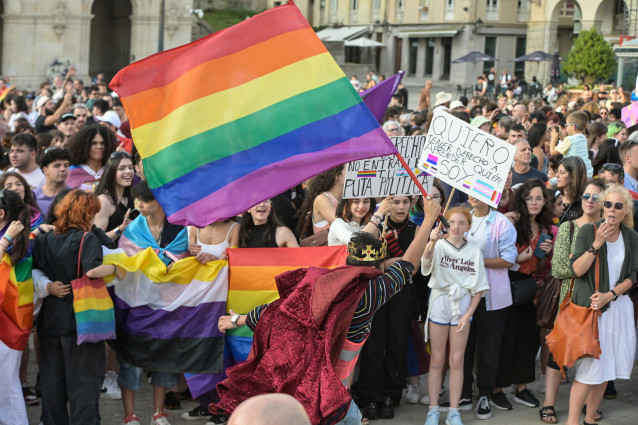 Archivo - Manifestación por el Orgullo LGTBI+