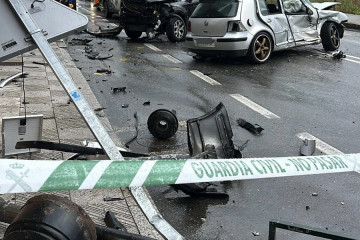 Siniestro registrado en Sanxenxo.