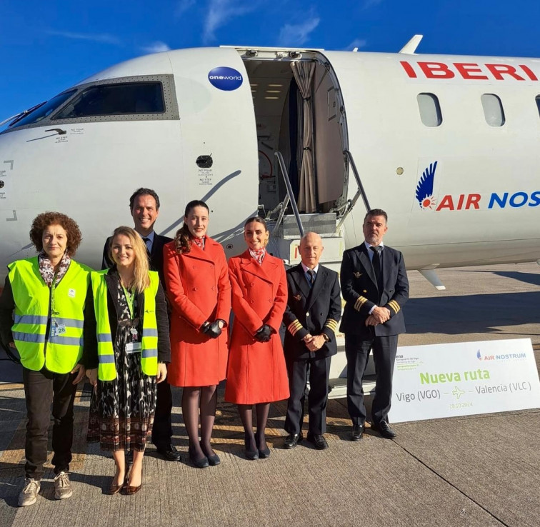 Air Nostrum recupera la conexión entre Vigo y Valencia y refuerza la ruta Santiago-Bilbao