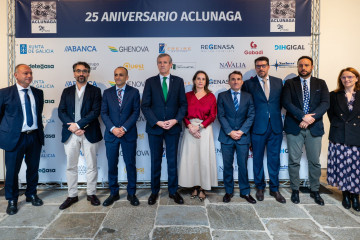 Rueda participa en la inauguración de los actos de celebración del 25 aniversario de Aclunaga.