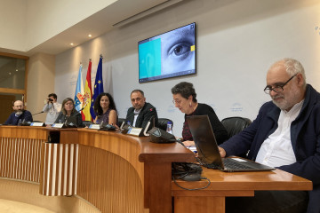 La presidenta do Consello da Cultura Galega (CCG), Rosario Álvarez, comparece en el Parlamento