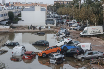 Efectos de la DANA en el municipio de Alfafar, a 30 de octubre de 2024, en Valencia, Comunidad Valenciana (España).