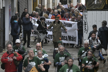 Archivo - Marcha por la devolución de la Casa Cornide