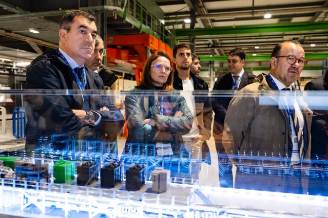 Una delegación gallega visita el Cern