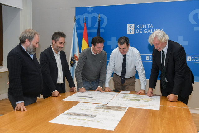 La Xunta supervisa los últimos detalles del proyecto de construcción del nuevo instituto de Vigo