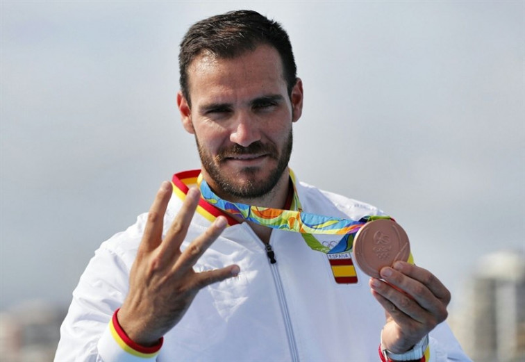 ​Saúl Craviotto logra el bronce en K1 200