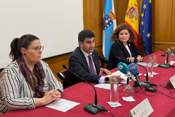 Inauguración de la jornada que se celebra en el Pazo de Mariñán.