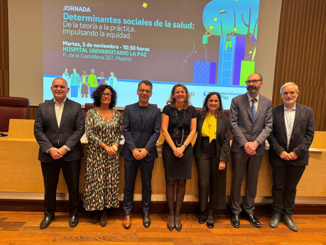 El director xeral de Asistencia Sanitaria del Sergas, Alfredo Silva, durante su participación en Madrid en la jornada que organiza el Hospital Universitario La Paz