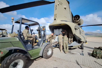 El Ejército de Tierra se moviliza con efectivos de toda España para la recuperación de las zonas afectadas