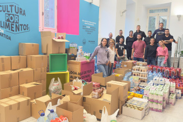 Recogida de alimentos de Afundación