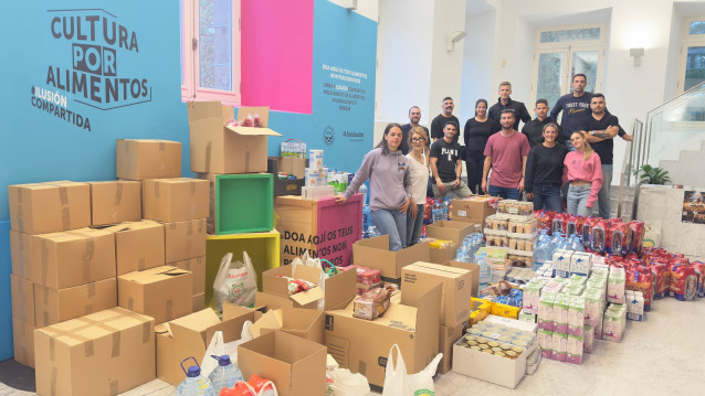 Recogida de alimentos de Afundación