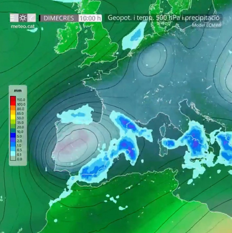 Preocupación desde Cataluña hasta Andalucía por la llegada de una nueva DANA con alertas rojas de la AEMET