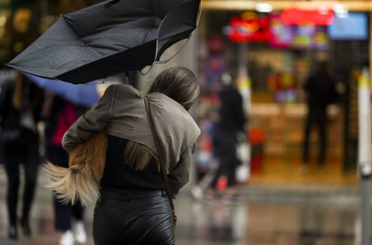 Galicia mantiene el nivel de alerta a amarillo por viento intenso en todo el litoral de A Coruña