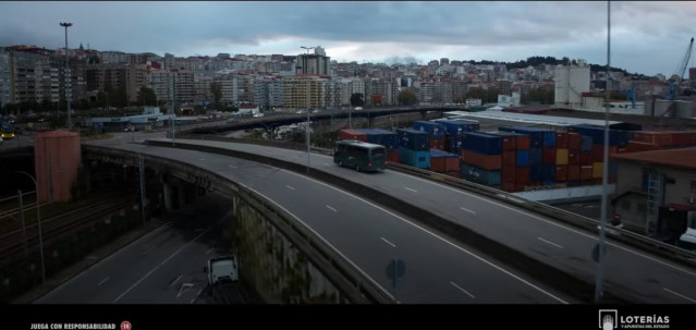 Anuncio de Loterías rodado en Vigo