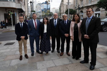 La conselleira de Economía, María Jesús Lorenzana, en un acto en Vigo.