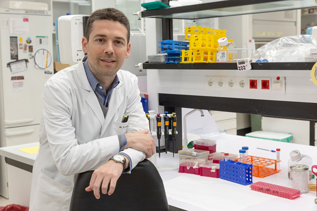 El investigador compostelano Miguel Fernández de Sanmamed, experto en inmunoterapia y especialista del Cancer Center Clínica Universidad de Navarra (CCUN).