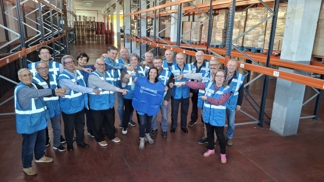 Imagen de voluntarios de Banco de Alimentos