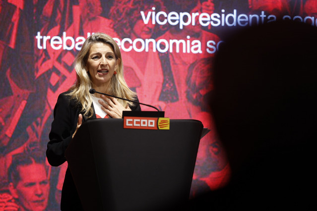 La vicepresidenta segunda y ministra de Trabajo y Economía Social, Yolanda Díaz.