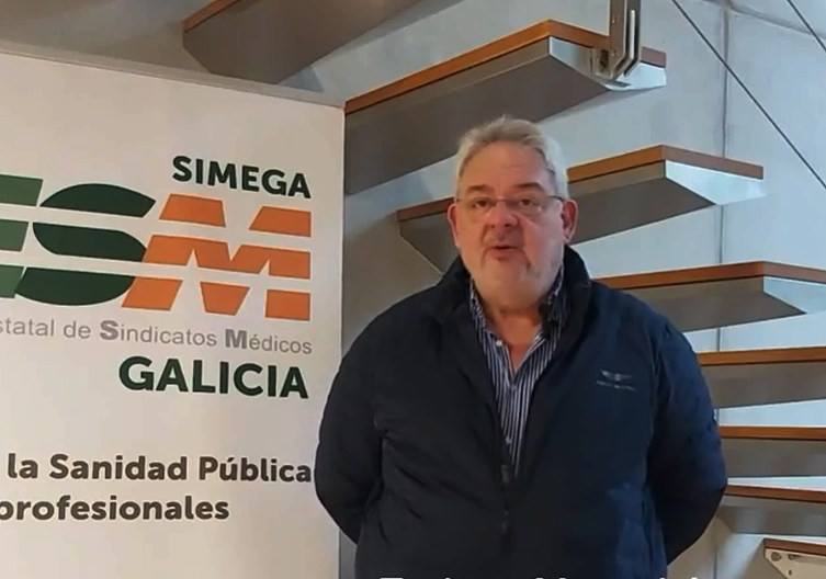 Enrique Marra Lu00f3pez secretario general de SIMEGA CESM Galicia