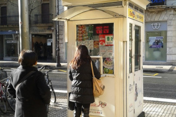 Kiosko de la Once en San Sebastián