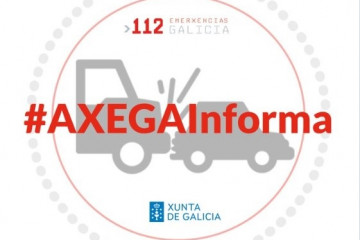 Axega 112 Galicia informa de una colisión entre un camión y un turismo, con un conductor fallecido.