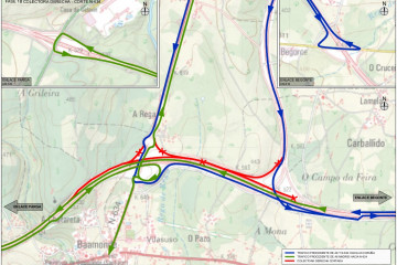 Cortes de tráfico en Begonte por obras
