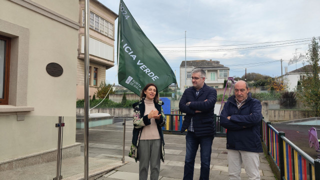 La conselleira de Medio Ambiente e Cambio Climático, Ángeles Vázquez, visita municipios lucenses con Bandera Verde.