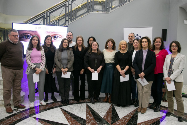 Acto institucional del 25 de noviembre celebrado en la Diputación de A Coruña