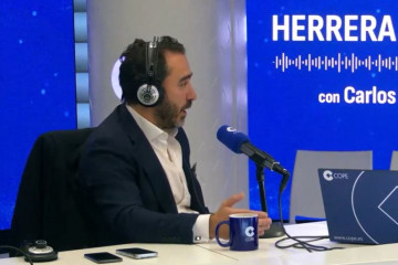 Victor Aldama durante su entrevista en COPE