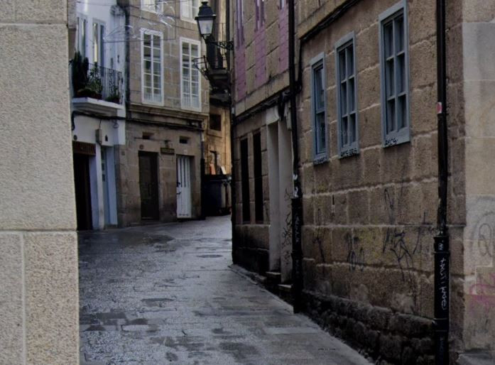 Calle Pizarro en Ourense en una imagen de Google Street View