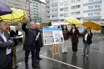 La conselleira de Vivenda, este martes en A Coruña