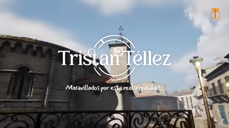 (VÍDEOS) 'Tristan Téllez', un videojuego ambientado en Allariz, dará 20.000 euros al primero que consiga pasárselo