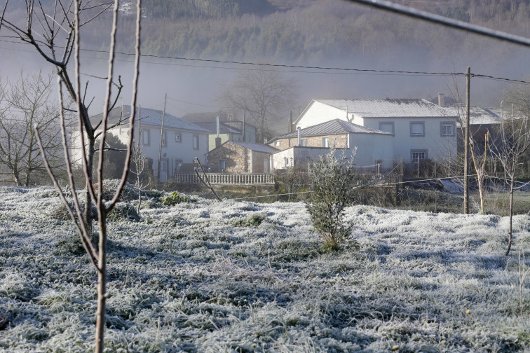 La temperatura más baja en Galicia: Calvos de Randín llega a los -8.6 grados