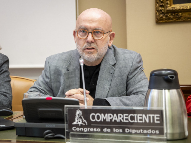 Gonzalo Boye, abogado de Carles Puigdemont, compareciendo en el Congreso