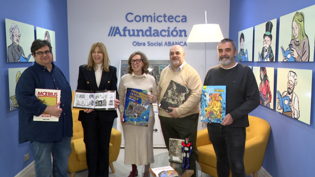 Imagen de la presentación de la Comicteca.