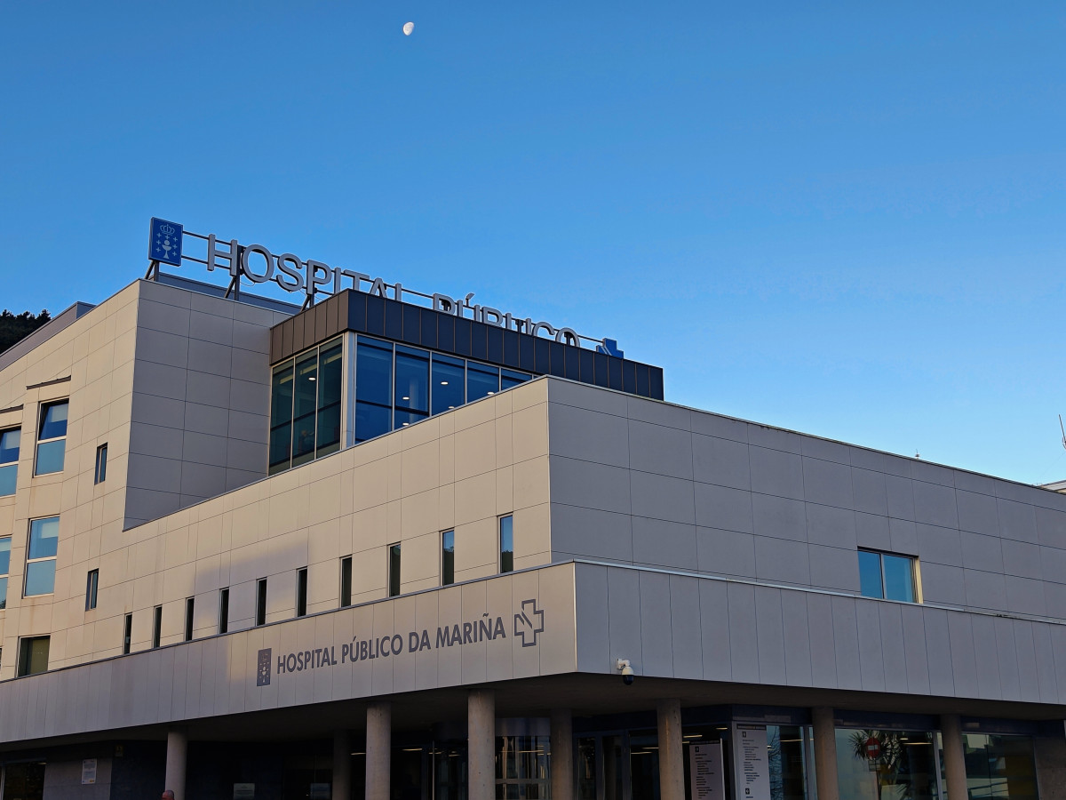 Hospital da Mariña, en Burela (Lugo).