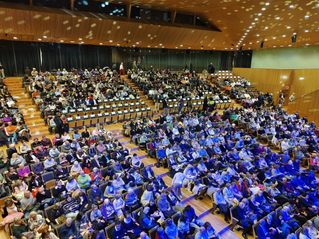 Inauguración del Auditorio Fuxan os Ventos de Lugo con el concierto de Ainhoa Arteta.