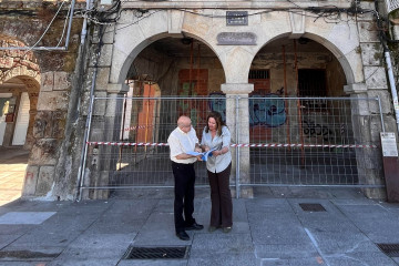 El Consorcio Casco Vello de Vigo compra un nuevo edificio en la fachada del Berbés para la rehabilitación de viviendas.