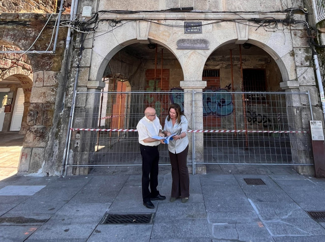 El Consorcio Casco Vello de Vigo compra un nuevo edificio en la fachada del Berbés para la rehabilitación de viviendas.